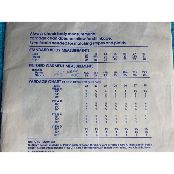 Stretch & sew 874 kids pants knit - Picture 5 of 5